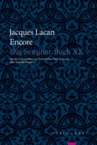 Encore (Das Seminar 20) （2017. 169 S. 24 cm）