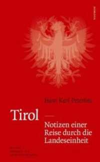 Tirol - Notizen einer Reise durch die Landeseinheit : Mit einem Plädoyer für Tirol v. Wendelin Weingartner （2008. 200 S. 205 mm）