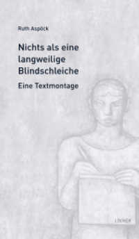 Nichts als eine langweilige Blindschleiche : Eine Textmontage （2011. 280 S. 21 cm）