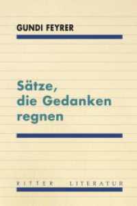 Sätze, die Gedanken regnen : Ein Tagebuch mit Streiflichtern aus der Kabbalah （2024. 208 S. 21 cm）