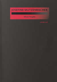 Josefine Mutzenbacher : Kritische Ausgabe nach dem Erstdruck mit Beiträgen von Oswald Wiener （2021. 424 S. 32 x 180 mm）