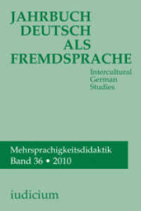 Jahrbuch Deutsch als Fremdsprache, Band 36 (2010) : Intercultural German Studies (Jahrbuch Deutsch als Fremdsprache 36) （2011. 334 S. 20.8 cm）