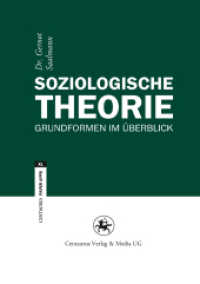 Soziologische Theorie : Grundformen im Überblick (Centaurus Paper Apps)