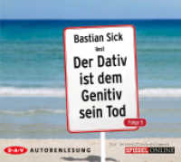 Der Dativ ist dem Genitiv sein Tod. Folge 5. Die Zwiebelfisch-Kolumnen, 2 Audio-CD : Autorenlesung (2 CDs). 160 Min.. CD Standard Audio Format (Der Dativ ist dem Genitiv sein Tod 5) （2013. 12.5 x 14.2 cm）