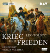 Krieg und Frieden, 6 MP3-CDs : Ungekürzte Lesung mit Ulrich Noethen (6 mp3-CDs). 3968 Min.. CD Standard Audio Format （2013. 14.5 cm）