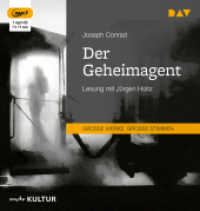 Der Geheimagent, 1 Audio-CD, 1 MP3 : Lesung mit Jürgen Holtz (1 mp3-CD). 420 Min.. Lesung （2015. 145 mm）