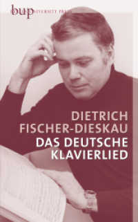 Das deutsche Klavierlied （1. Auflage. 2012. 92 S. 215 mm）