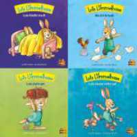 Luis Lümmelhase. Minibuch 4er-Set, 4 Teile （2024. 20 S. mit durchgehend farbigen Illustrationen und Text. 11.3 cm）