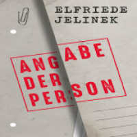 Angabe der Person, Audio-CD, MP3 : 494 Min.. Lesung （2023. 12.5 x 14 cm）