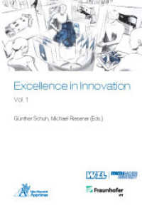 Excellence in Innovation Vol. 1 (Excellence in Innovation) （2018. 260 S. 21 cm）