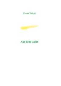 Aus dem Licht （2., überarb. Aufl. 2019. 28 S. 2., veränderte Auflage 2019.）