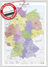 Deutschland auf einen Blick! : Politische Karte 1:750 000 mit Aufhänger und Metall-Bestäbung. 1:750000 (Wandkarten des BKG) （5., überarb. Aufl. 2024. 140 cm）