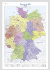 Deutschland auf einen Blick! : Politische Karte 1:750 000. 1:750000 (Wandkarten des BKG) （5., &uuml;berarb. Aufl. 2024. 140 cm）