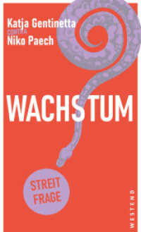 Wachstum (Streitfragen) （2022. 112 S. 205 mm）