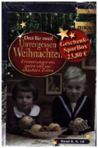 Unvergessene Weihnachten GeschenkBox, 3 Teile : Hardcover-Einzelbände 8, 9 und 10 mit Lesebändchen. Sammelband (Unvergessene Weihnachten 8-10) （VOR. 2023. 555 S. Wahre Weihnachtsgeschichten - mal stimmungsvoll, mal）