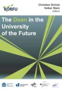 The Dean in the University of the Future （2014. 229 S. 235 mm）