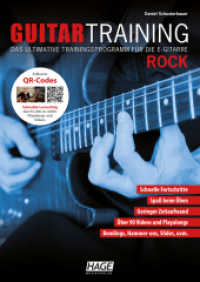 Guitar Training Rock : Das ultimative Trainingsprogramm für die E-Gitarre. - Schnelle Fortschritte - Spaß beim Üben - Geringer Zeitaufwand - Alle Übungen auf CD und DVD - Bendings, Hammer-ons, Slides, uvm.. 60 Min. （2011. 44 S. 29.7 cm）