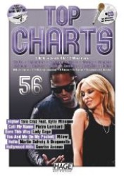Top Charts, m. Audio-CD Bd.56 : 5 Hefte in einem: Melodiestimme in C (Keyboard, Gesang, Flöte, Violine), Melodiestimme in B (Trompete, Tenorsax, Klarinette), Melodiestimme in Es (Altsax), Klavierarrangement, Gitarrenversion ohne Noten （2011. 80 S. Noten m. Akkordsymb. u. Gitarre-Grifftabelle. 30 cm）