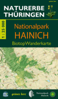 Wanderkarte Nationalpark Hainich : BiotopWanderkarte （2., überarb. Aufl. 2024. 24 S. 680 x 900 mm）