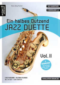 Ein halbes Dutzend Jazz Duette, Alt-Saxophon, m. Audio-CD Vol.2 : 6 Jazz-Playalongs - Fulltrack & Playback (inkl. QR-Codes + Audio-Download). Spielbuch. Musiknoten. Jazznoten (artist ahead premium playalongs (aapp)) （5. Aufl. 2020. 88 S. Noten. 297 mm）