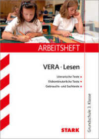 STARK Deutsch - VERA 3 Grundschule - Arbeitsheft mit Lösungen - Lesen : Auch mit diskontinuerlichen Texten (Grundschule Arbeitshefte) （1. Auflage. 2017. 46 S. m. Abb., Beil.: Lösungen. 299 mm）