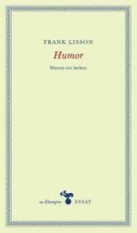 Humor : Warum wir lachen (zu Klampen Essays)