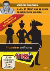 1.e4! - so zähmt man Aljechin, Skandinavisch und Pirc, englische Ausgabe, DVD-ROM : 270 Min. (fritz by chessbase) （2013. 19 cm）
