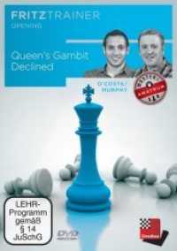 Queen's Gambit Declined - master & Amateur, DVD-ROM : fritztrainer: Interaktuves Schachtraining mit Videofeedback. Windows (fritztrainer opening) （2014. 190 mm）