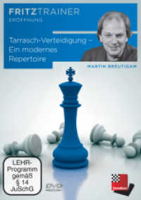 Tarrasch-Verteidigung - Ein modernes Repertoire, DVD-ROM : Interaktives Videoschachtraining. 293 Min. (fritztrainer Eröffnung) （2014. 190 mm）