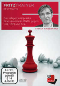 Der listige Leningrader, DVD-ROM : Eine universelle Waffe gegen 1.d4, 1.Sf3 und 1.c4. 264 Min. (fritztrainer Eröffnung) （2016. 19 cm）