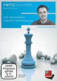 Die neu belebt Aljechin-Verteidigung, DVD-ROM : Fritztrainer - interaktive Video-Schachkurse. 317 Min.. Windows (fritztrainer) （2023. 19 cm）