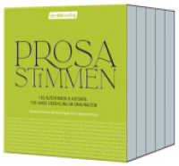 Prosastimmen, 5 Audio-CD, 5 MP3 : 183 Autorinnen & Autoren, 100 Jahre Prosa im Originalton. 3380 Min.. Lesung. （2022. 147 mm）
