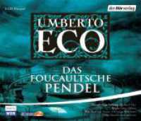 Das Foucaultsche Pendel, 3 Audio-CDs : 217 Min.. CD Standard Audio Format. Hörspiel. （2011. 143 mm）
