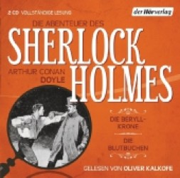 Die Abenteuer des Sherlock Holmes, 2 Audio-CDs Tl.6 : Die Beryll-Krone & Die Blutbuchen. Ungekürzte Lesung. 131 Min. （2013. 143 x 125 mm）