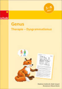 Genus : Therapie - Dysgrammatismus Kopiervorlagen. Kopiervorlagen (GreTa-Material 3) （2017. 100 S. m. Illustr. 298.00 mm）