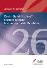 Droht die Abrissbirne? Qualit&auml;t braucht leistungsgerechte Bezahlung! : Jahrbuch BdB 2026 （1. Auflage 2026）