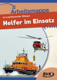 Arbeitsmappe zu Leselauscher Wissen: Helfer im Einsatz (Leselauscher Wissen) （2018. 20 S. schw.-w. Abb. + farbiger Bildbogen. 30 cm）