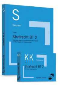 Bundle Krüger/Schäffer, Skript Strafrecht BT 2 + Krüger/Schäffer, Karteikarten Strafrecht BT 2 (Skripten) （11. u. 16. Aufl., Ersch. 2017. 2017. 497 S. 249 mm）