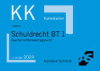 Karteikarten Schuldrecht BT 1 : Kaufrecht / Werkvertragsrecht （12. Aufl. 2024. 111 S. 111 Karteikarten. 105 x 149 mm）