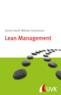 Lean Management : Management konkret (Management konkret) （1. Auflage. 2014. 50 S. 185 mm）