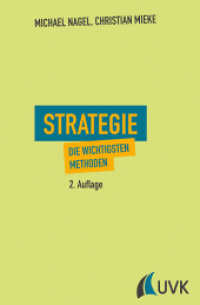 Strategie : Die wichtigsten Methoden （2. Aufl. 2017. 192 S. 191 mm）