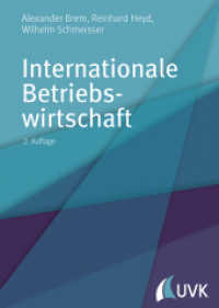 Internationale Betriebswirtschaft （2. Aufl. 2017. 334 S. 245 mm）