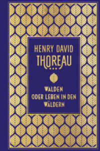 Walden: oder Leben in den Wäldern : Leinen mit Goldprägung （2022. 432 S. 18.7 cm）