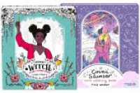 Modern Witch Tarot Coloring Book / Cosmic Slumber Tarot Coloring Books-Bundle : Sterle/Walden Coloring Books (Bundle besteht aus zwei Coloring Books) （2023. 264 S. durchgängig illustriert, inkl. Farbcodes. 25 cm）