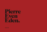 Pierre Even: Eden （2014. 48 S. 24 Abb. 21.5 x 32 cm）