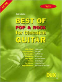 Best of Pop & Rock for Classical Guitar Vol.9 （Noten u. Tab. m. Akkordsymb. u. Gitarren-Griffbild. 0 cm）
