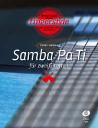 Samba Pa Ti (Fingerstyle) （2014. 10 S. Noten. 30 cm）