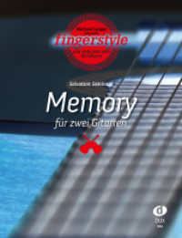 Salvatore Seminara: Memory, für 2 Gitarren (Fingerstyle) （2014. 10 S. Noten. 30 cm）