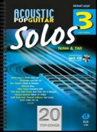 Acoustic Pop Guitar Solos, m. Audio-CD Bd.3 (Acoustic Pop Guitar Solos 3) （2015. 130 S. m. Noten u. Tabulatur. 30 cm）