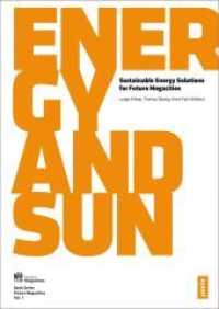 Energy and Sun : Sustainable Energy Solutions for Future Megacities (Future Megacities Vol.1)